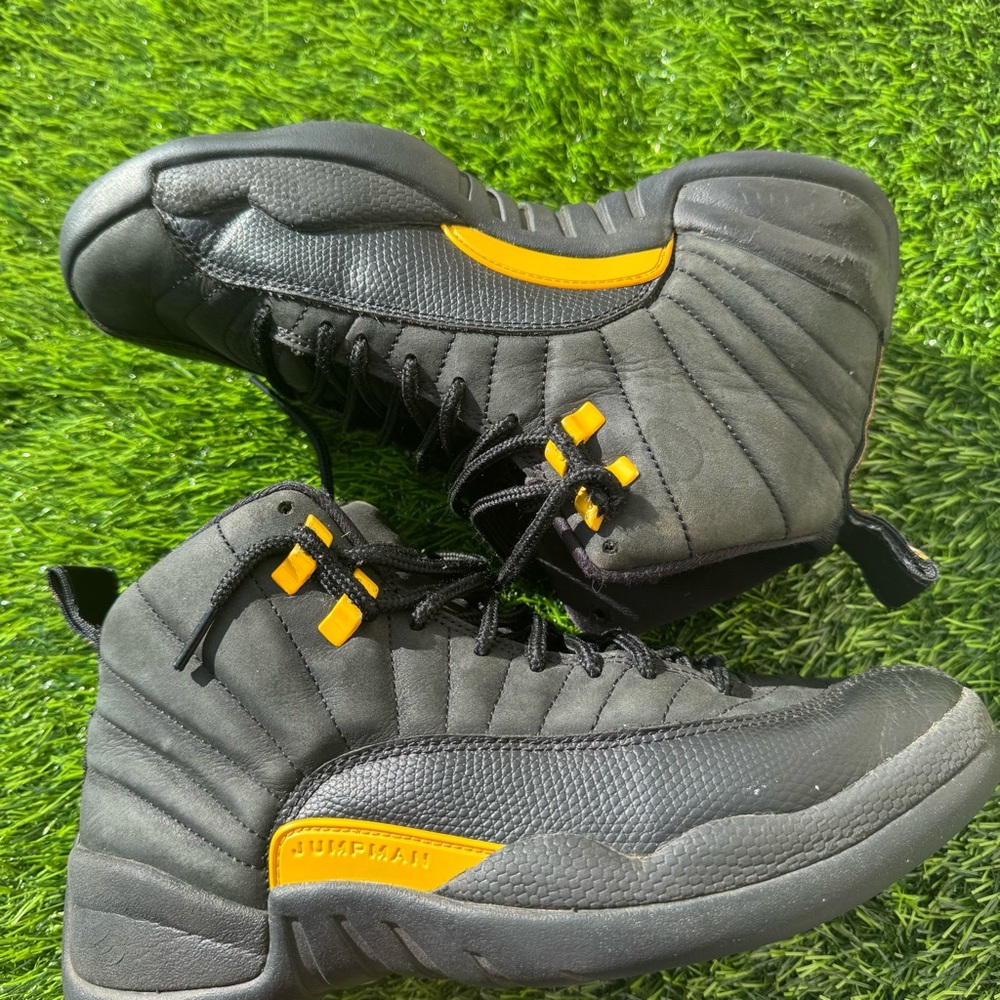 Air Jordan 12 Retro "Black Taxi" Sneakers Men’s Size 7.5